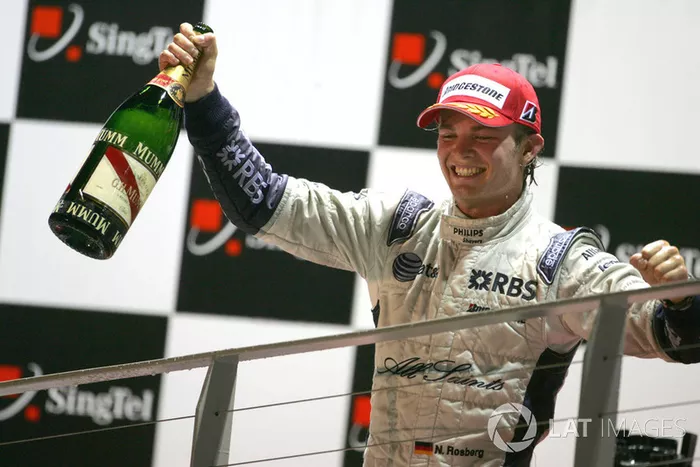 Nico Rosberg, Williams sur le podium
