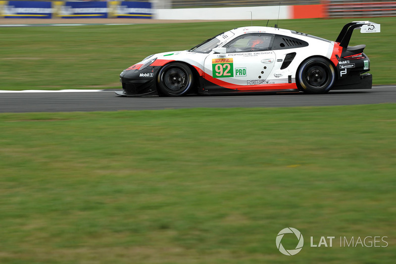 #92 Porsche GT Team Porsche 911 RSR: Michael Christensen, Kevin Estre, Laurens Vanthoor, Dirk Werner