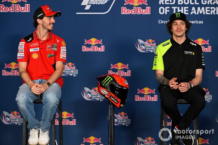 Francesco Bagnaia, Equipo Ducati, Marco Bezzecchi, VR46 Racing Team