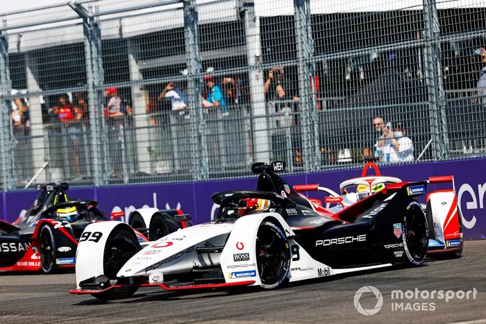 Pascal Wehrlein, Tag Heuer Porsche, Porsche 99X Electric, Alexander Sims, Mahindra Racing, M7Electro, Oliver Rowland, Nissan e.Dams, Nissan IMO2