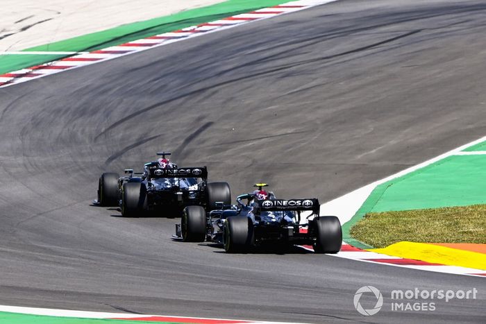 Lewis Hamilton, Mercedes W12, Valtteri Bottas, Mercedes W12