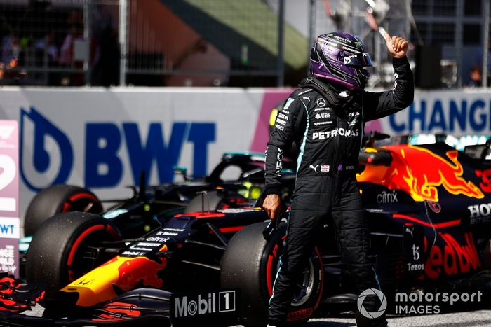 Segundo puesto Lewis Hamilton, Mercedes