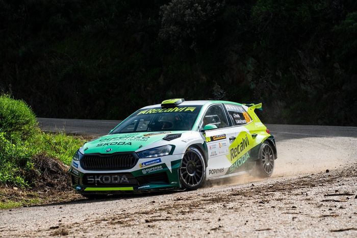 Javier Pardo, David de la Puente, Skoda Fabia Rally2