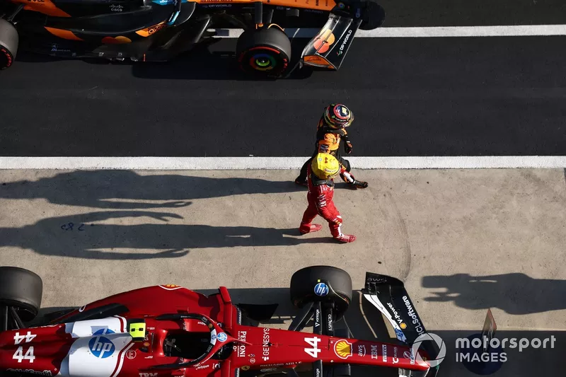 Lewis Hamilton, Ferrari, Oscar Piastri, McLaren