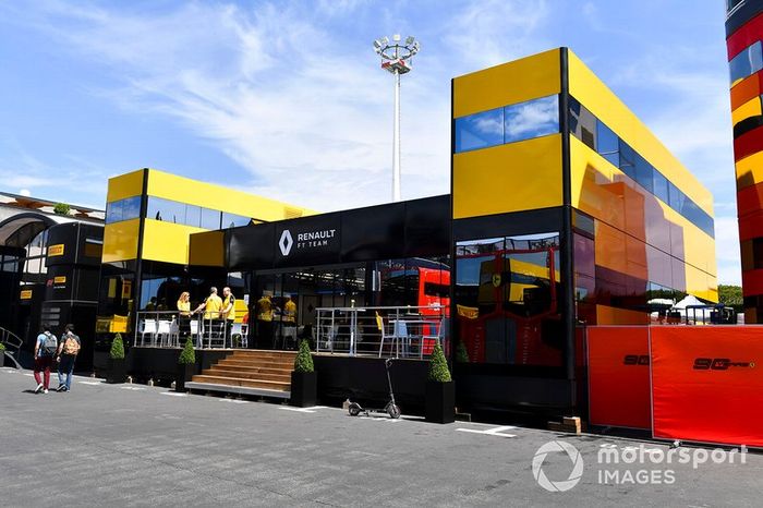 Motorhome de Renault F1 Team