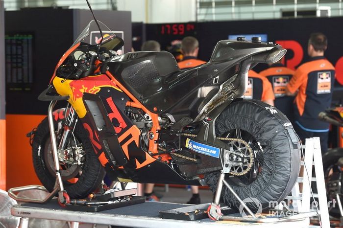 KTM detalle de la moto