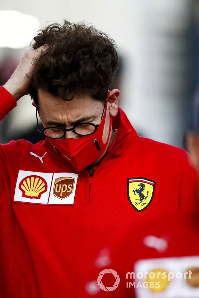 Mattia Binotto, director del equipo Ferrari