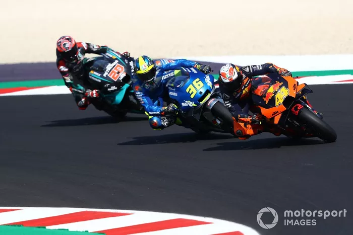 Pol Espargaro, Red Bull KTM Factory Racing Joan Mir, Team Suzuki MotoGP Fabio Quartararo, Petronas Yamaha SRT