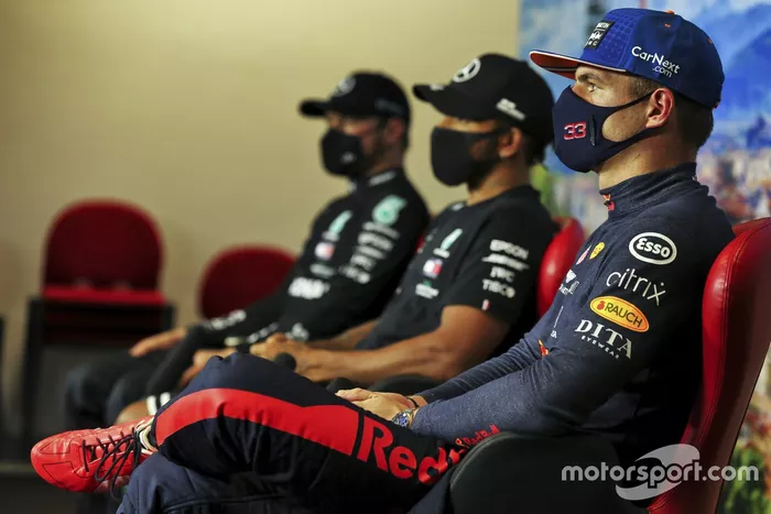 Max Verstappen, Red Bull Racing en la conferencia de prensa