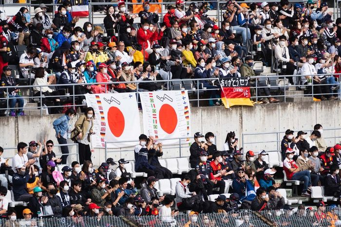 Las gradas de Suzuka