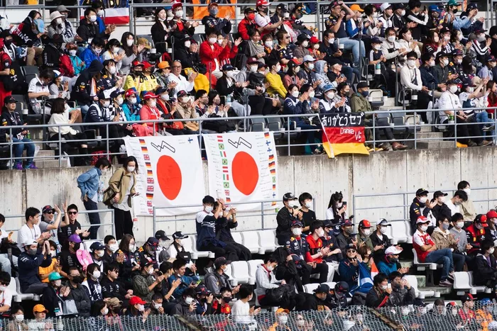 Las gradas de Suzuka