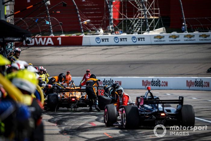  Will Power, Team Penske Chevrolet,  Patricio O'Ward, Arrow McLaren SP Chevrolet