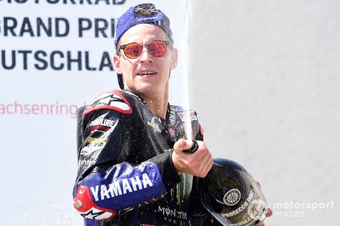 Podio: ganador Fabio Quartararo, Yamaha Factory Racing