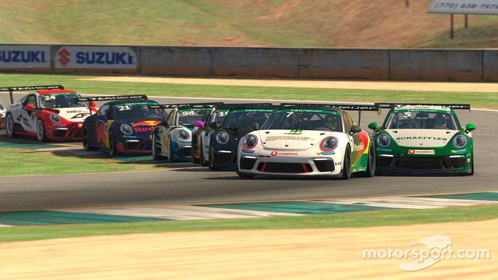 Jeff Giassi na Porsche Esports Supercup