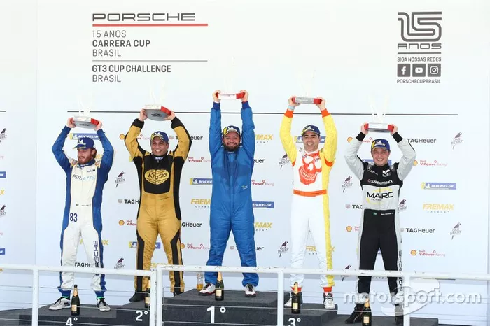 Primeiro pódio do ano - GT3 Cup - Porsche