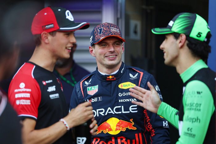 Max Verstappen, Red Bull Racing, Oliver Bearman, Haas F1 Team, Gabriel Bortoleto, Sauber