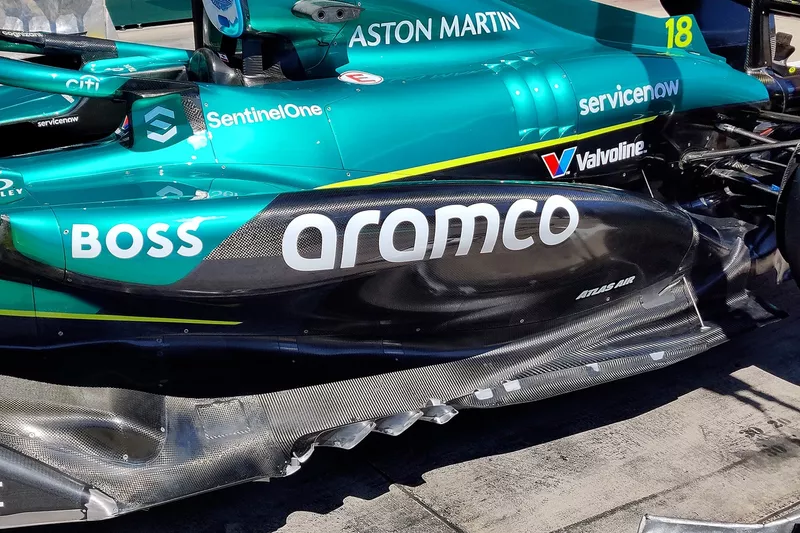 Aston Martin AMR25 detalles técnicos
