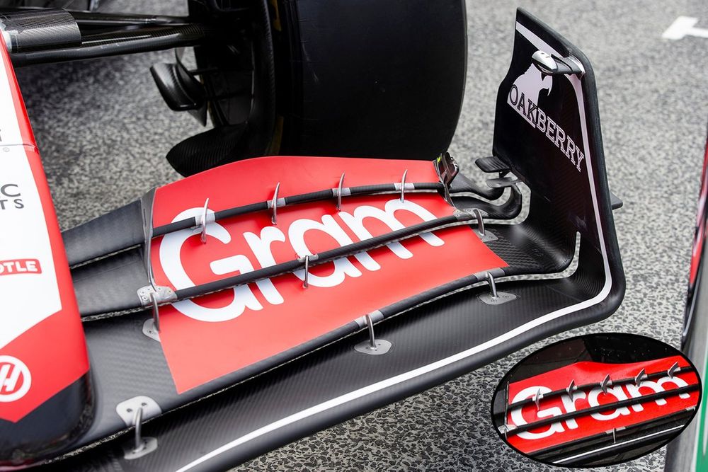 Aileron avant de la Haas VF-23.