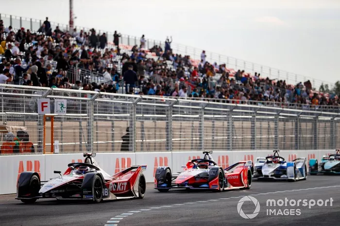 Edoardo Mortara, Venturi, EQ Silver Arrow 01 Jérôme d'Ambrosio, Mahindra Racing, M6Electro, Maximilian Gunther, BMW I Andretti Motorsports, BMW iFE.20 