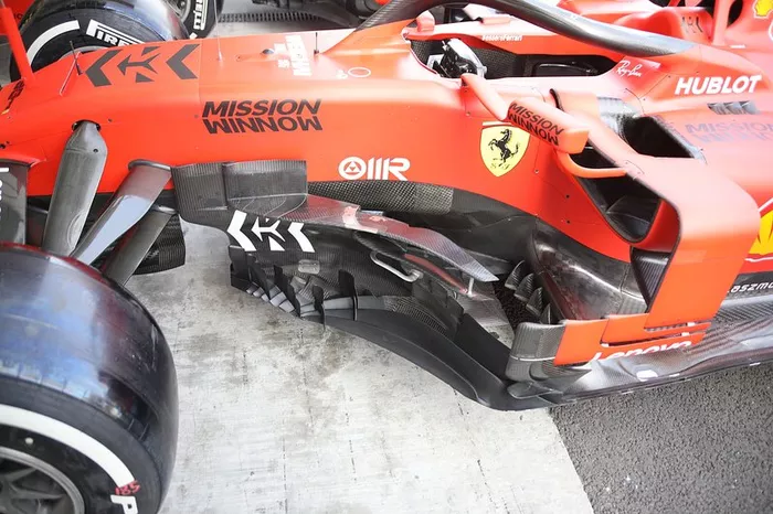 Bargeboard del Ferrari SF90