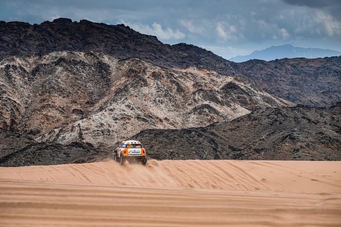 #238 X-Raid Mini John Cooper Works Rally Mini: Laia Sanz, Maurizio Gerini