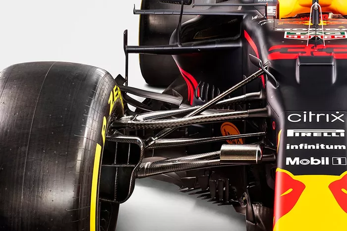 Detalle del Red Bull Racing RB16B