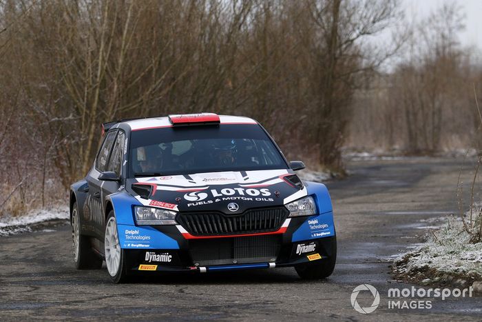 Kajetan Kajetanowicz, Maciej Szczepaniak, Skoda Fabia Rally2 evo