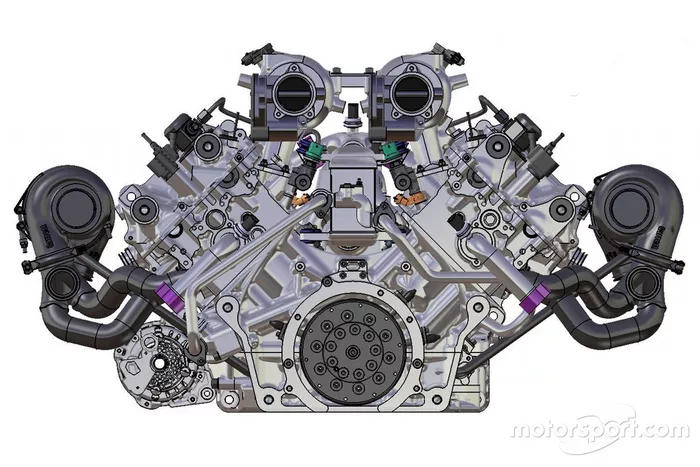 Glickenhaus 007 LMH il motore della Pipo Motors