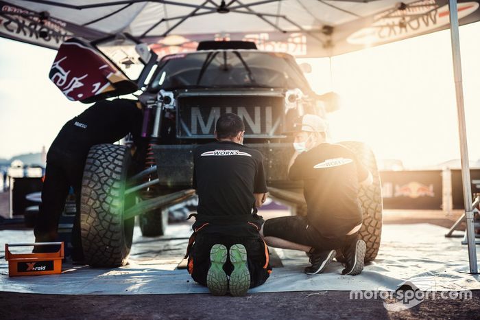 #302 X-Raid Mini JCW Team: Stéphane Peterhansel, Edouard Boulanger