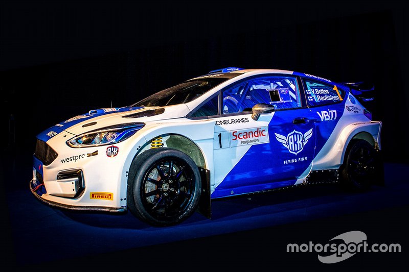 Valtteri Bottas, Timo Rautiainen, M-Sport Ford Fiesta, livrea
