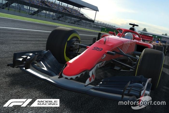 Captura del F1 Mobile Racing