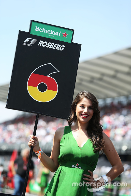 Грід-гьол Ніко Росберга, Mercedes AMG F1