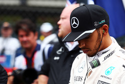Lewis Hamilton, Mercedes AMG F1 on the grid
