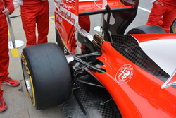 Ferrari SF16-H, la sospensione posteriore