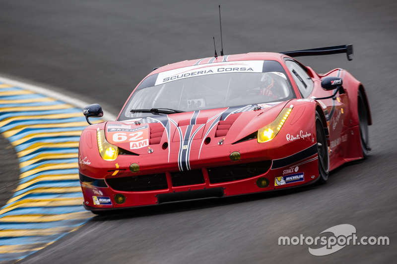 #62 Scuderia Corsa Ferrari 458 Italia: Bill Sweedler, Jeff Segal, Townsend Bell