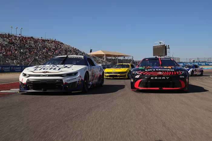 Ross Chastain, Trackhouse Racing, Tyler Reddick, 23XI Racing