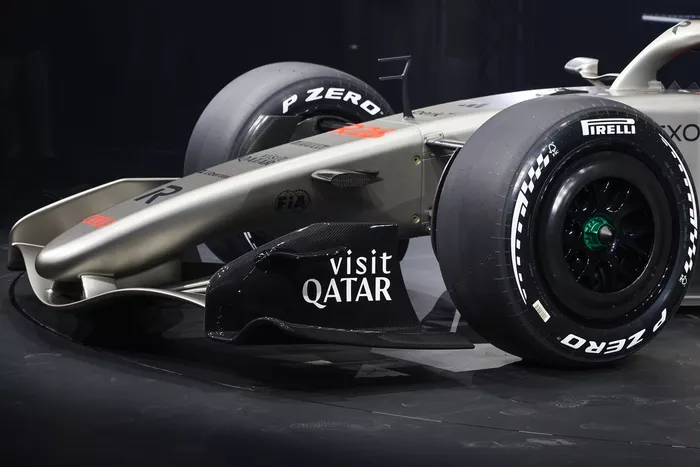 Audi F1 Team R26-kleurstelling