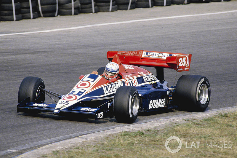 1984: Francois Hesnault, Ligier JS23 Renault