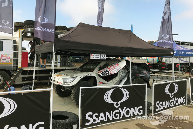 Óscar Fuertes, Diego Vallejo, SsangYong Tivoli DKR