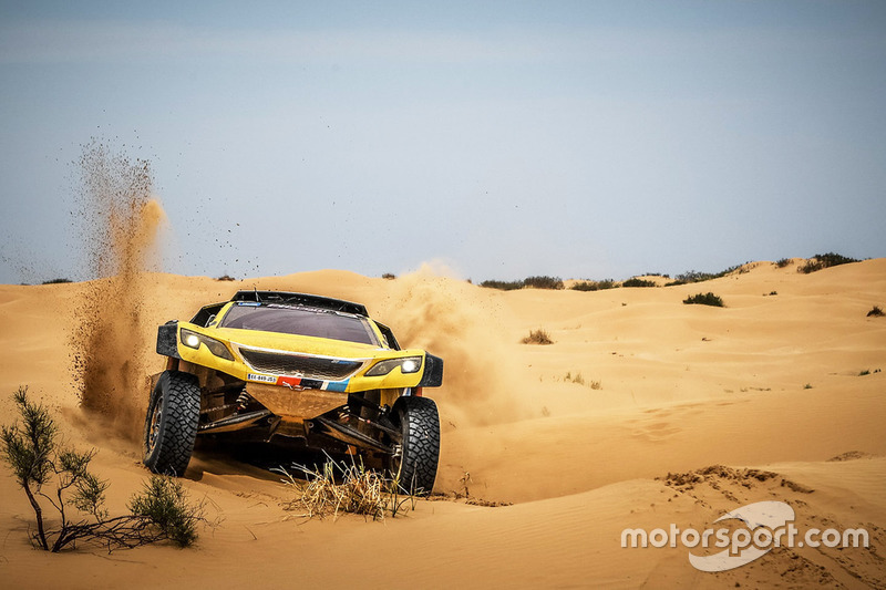 #107 Peugeot 3008 DKR Maxi: Harry Hunt, Sébastien Delaunay