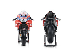 Les motos d'Andrea Dovizioso et Jorge Lorenzo, Ducati Team
