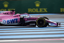 Sergio Perez, Force India VJM11 gaat wijd