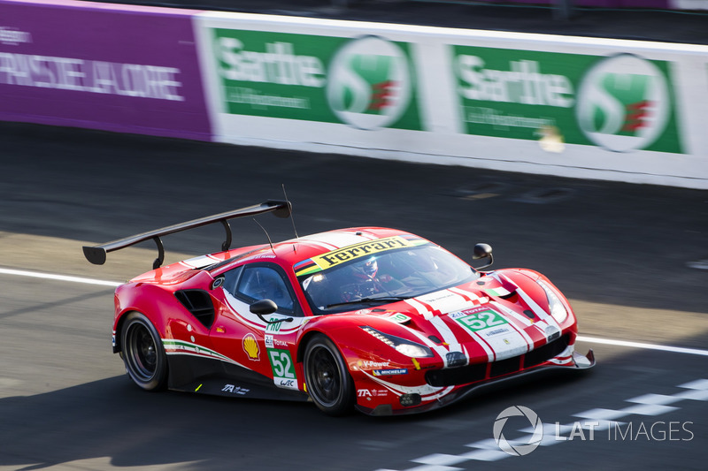 #52 AF Corse Ferrari 488 GTE EVO: Toni Vilander, Antonio Giovinazzi, Pipo Derani