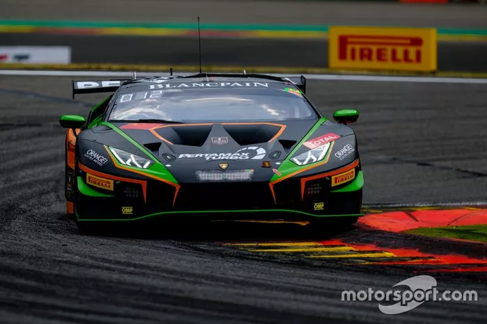 #563 Orange 1 FFF Racing Team Lamborghini Huracan GT3 2019: Andrea Caldarelli, Dennis Lind, Marco Mapelli