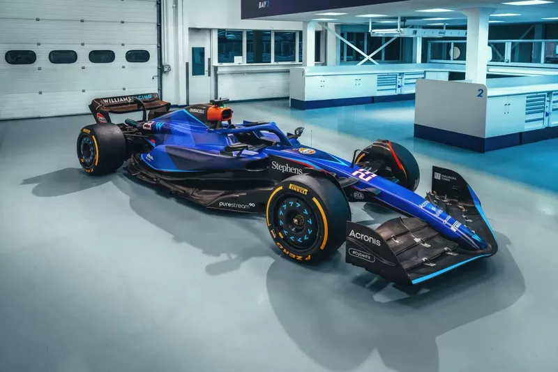 ギャラリー】ウイリアムズF1、2023年新車『FW45』の真の姿が明らかに