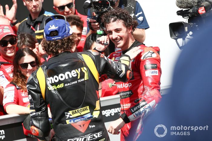 Francesco Bagnaia, Equipo Ducati, Marco Bezzecchi, VR46 Racing Team
