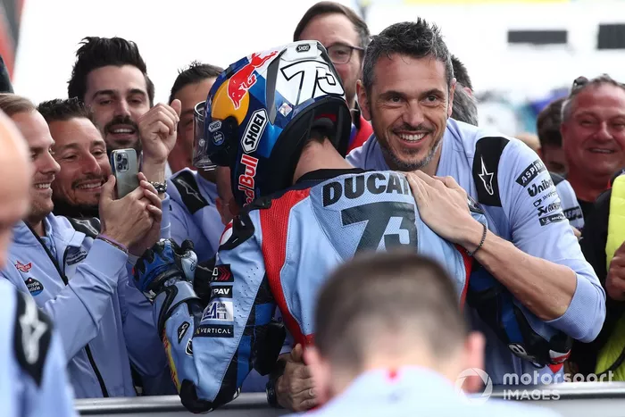 Piloto de la pole position, Alex Marquez, Gresini Racing