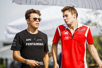 Nyck De Vries, PREMA Racing, Louis Deletraz, Charouz Racing System