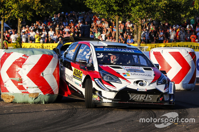 Отт Тянак и Мартин Ярвеоя, Toyota Yaris WRC