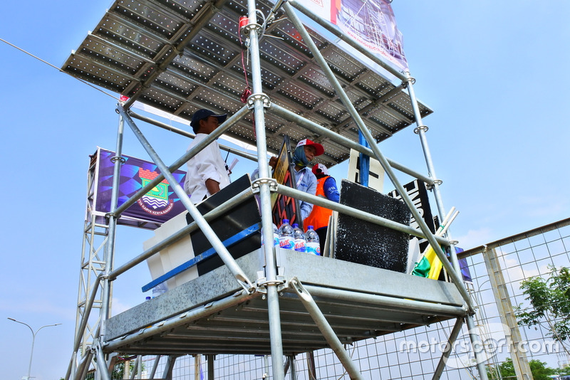 Tower start/finis, BSD City Grand Prix 2018